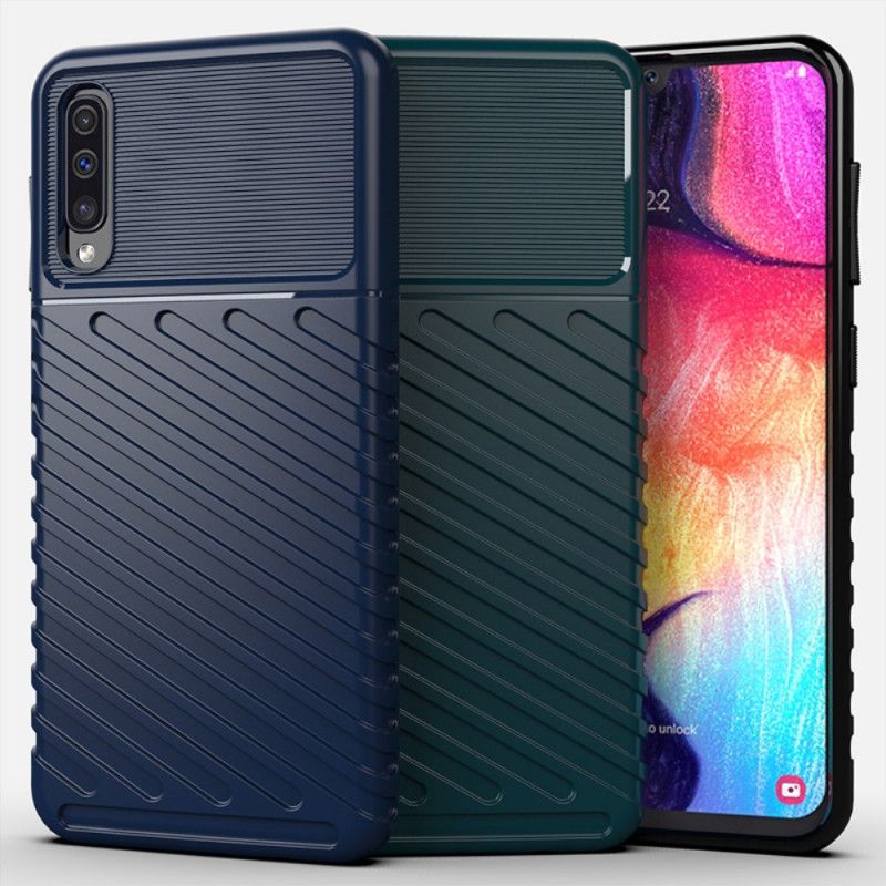 Cover Samsung Galaxy A50 Sort Torden Serie Original