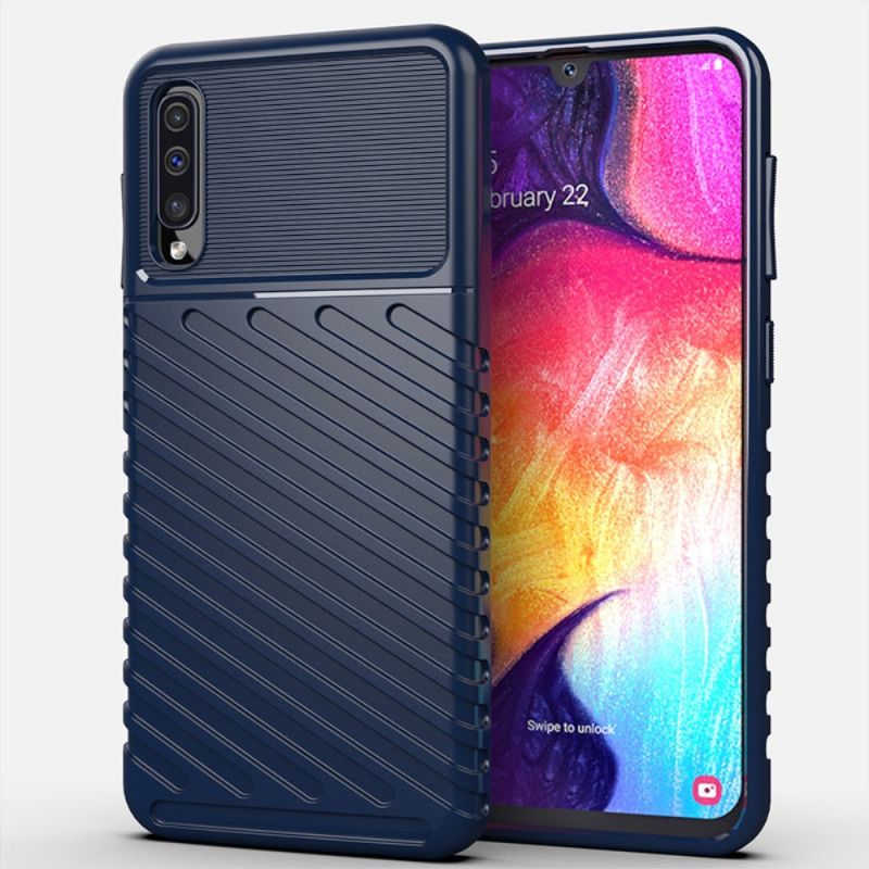 Cover Samsung Galaxy A50 Sort Torden Serie Original