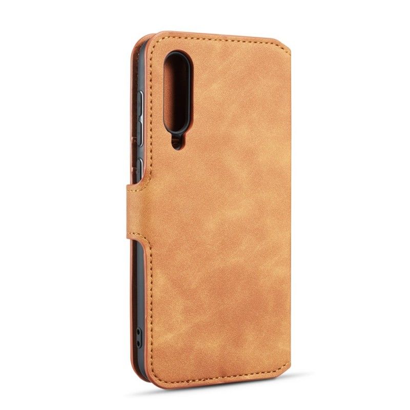 Flip Cover Læder Samsung Galaxy A50 Sort Retro Dg.Ming