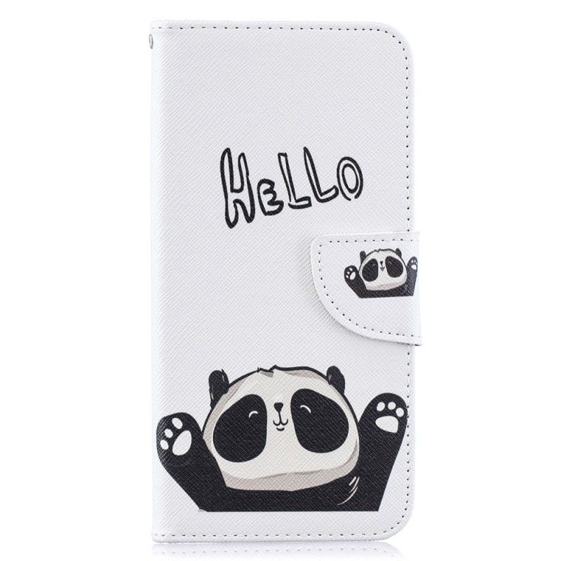 Flip Cover Samsung Galaxy A50 Mobilcover Hej Panda