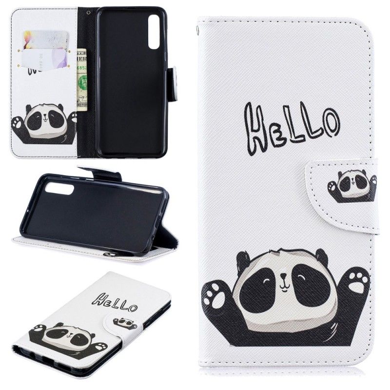 Flip Cover Samsung Galaxy A50 Mobilcover Hej Panda