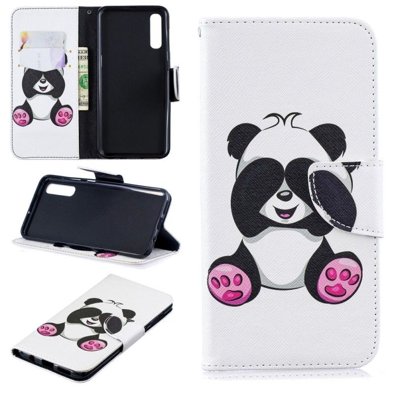 Flip Cover Samsung Galaxy A50 Mobilcover Sjov Panda