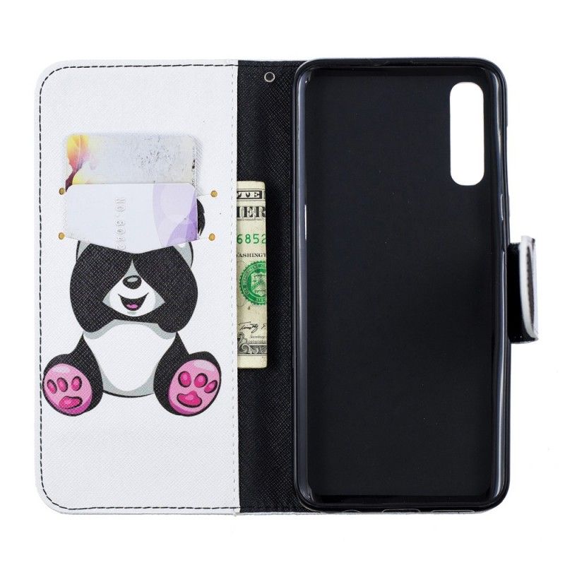 Flip Cover Samsung Galaxy A50 Mobilcover Sjov Panda