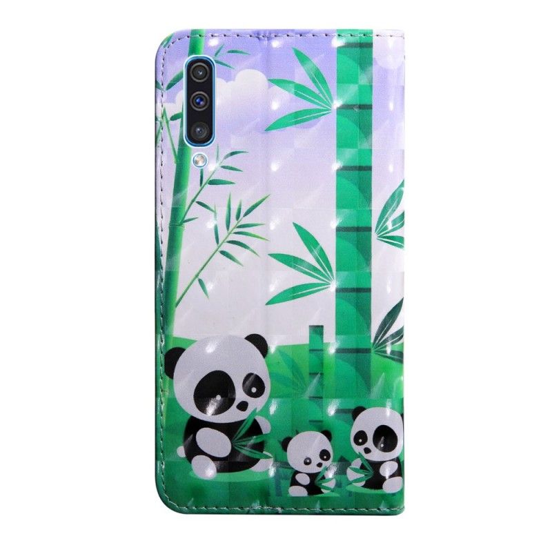 Flip Cover Samsung Galaxy A50 Pandafamilie