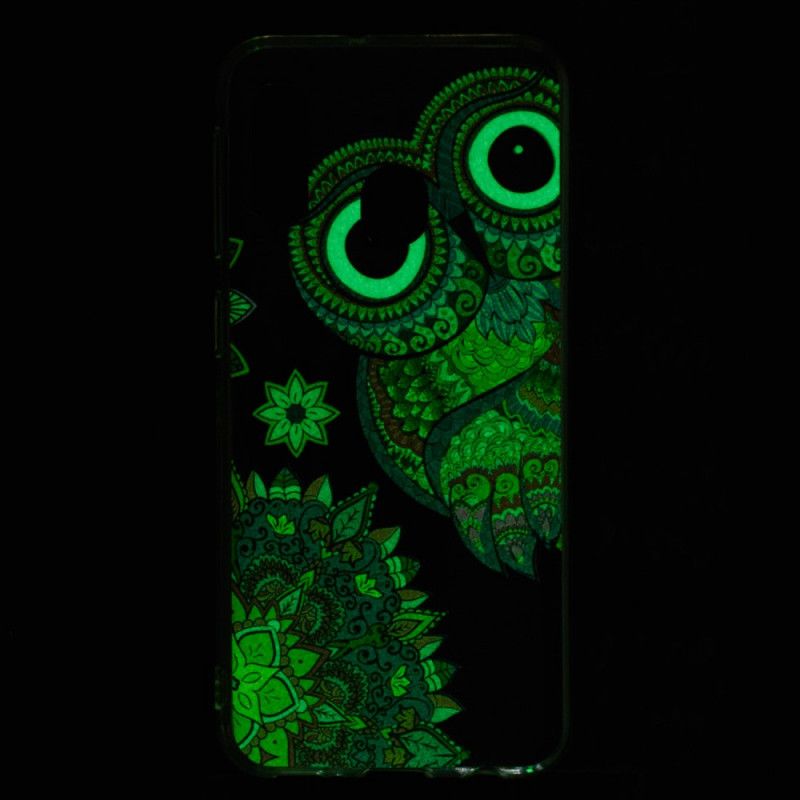 Cover for Samsung Galaxy A20e Fluorescerende Mandalaugle