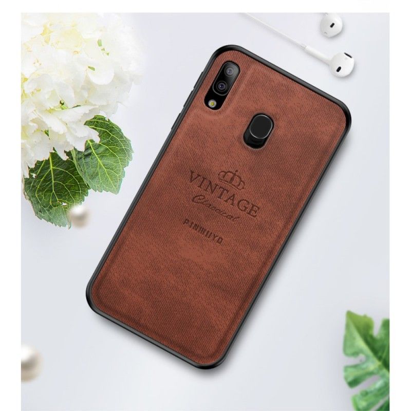 Cover for Samsung Galaxy A20e Sort Hæderlig Årgang