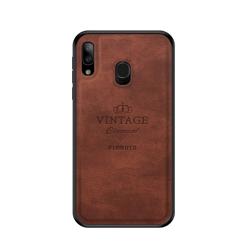 Cover for Samsung Galaxy A20e Sort Hæderlig Årgang