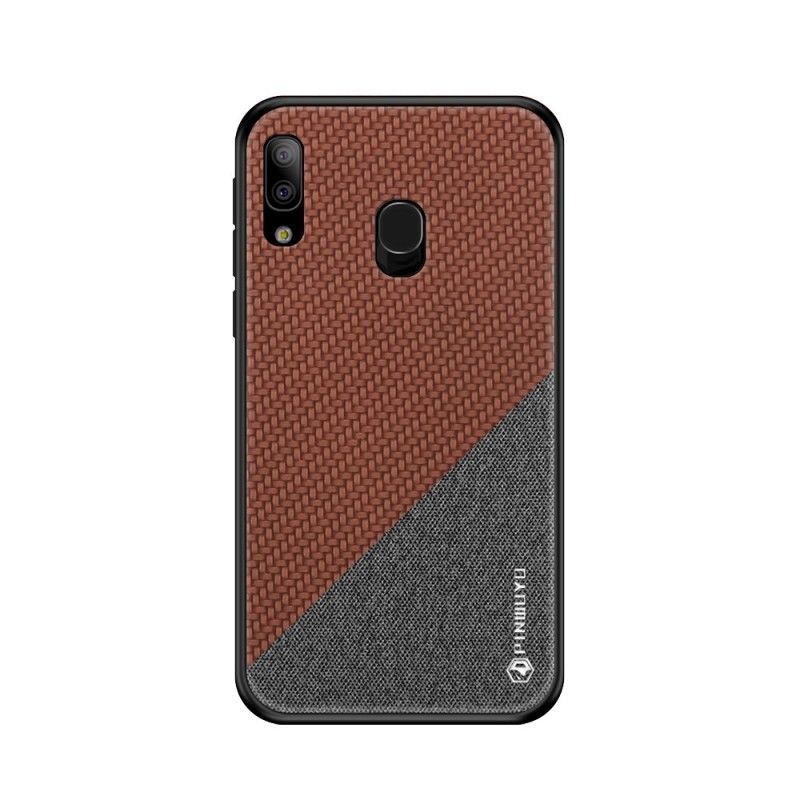 Cover for Samsung Galaxy A20e Sort Pinwuyo Ære-Serie