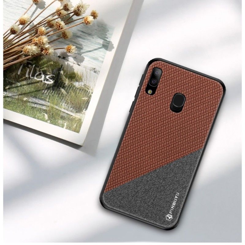 Cover for Samsung Galaxy A20e Sort Pinwuyo Ære-Serie