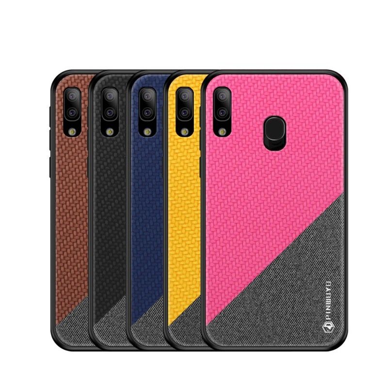 Cover for Samsung Galaxy A20e Sort Pinwuyo Ære-Serie