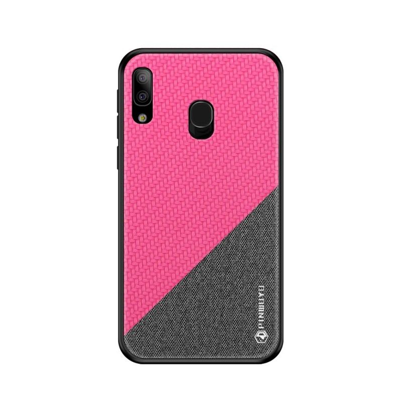 Cover for Samsung Galaxy A20e Sort Pinwuyo Ære-Serie