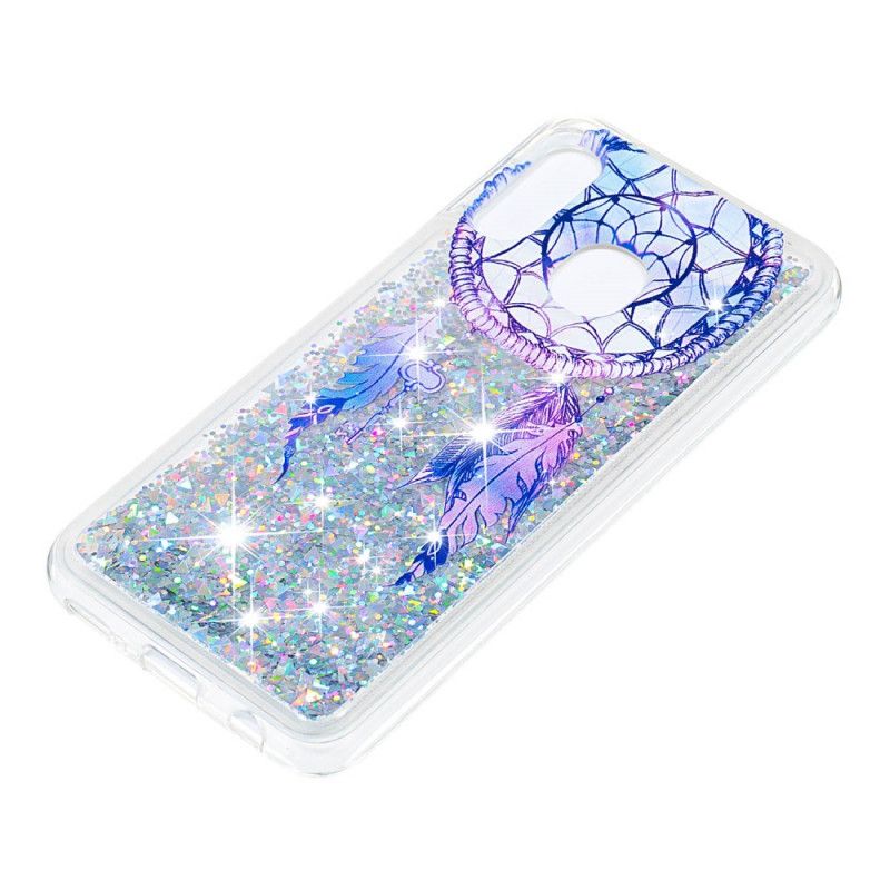 Cover Samsung Galaxy A20e Blue Glitter Dreamcatcher