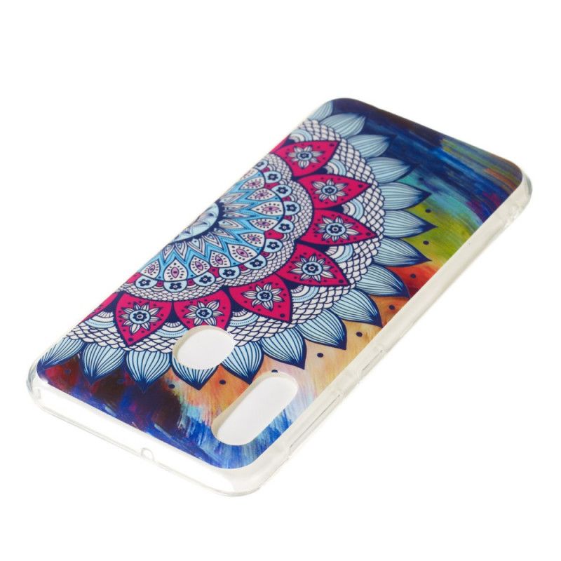 Cover Samsung Galaxy A20e Fluorescerende Mandala Beskyttelse