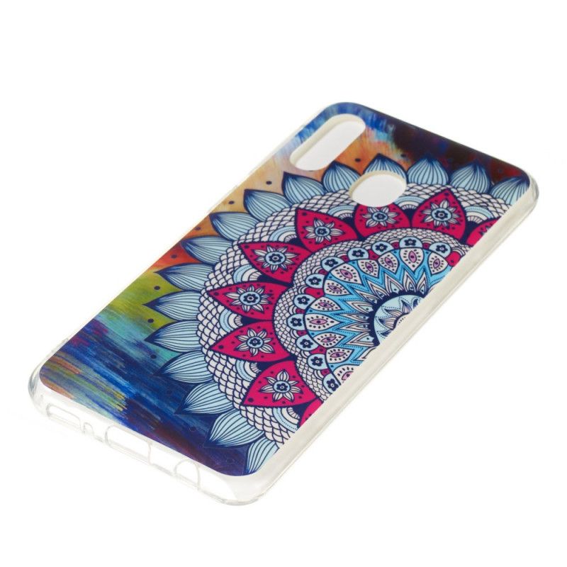 Cover Samsung Galaxy A20e Fluorescerende Mandala Beskyttelse