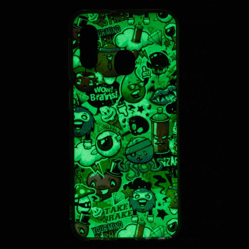 Cover Samsung Galaxy A20e Fluorescerende Vanvid