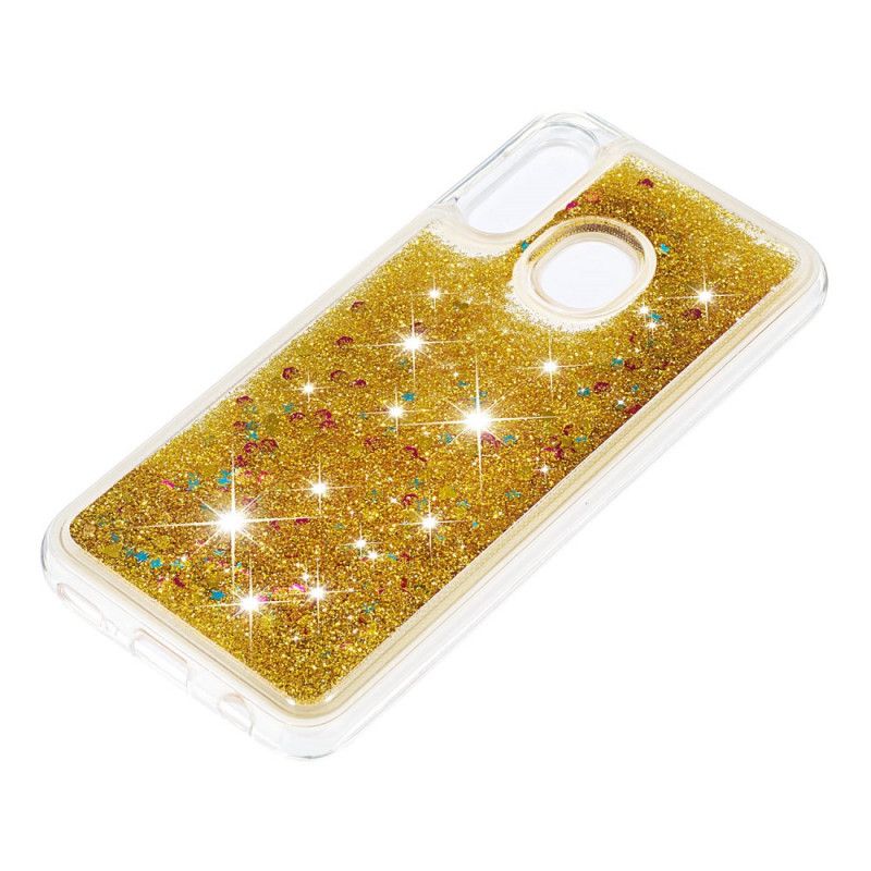 Cover Samsung Galaxy A20e Lyserød Glitterpulver