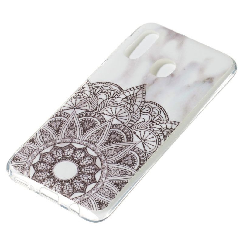 Cover Samsung Galaxy A20e Marmoreret Mandala