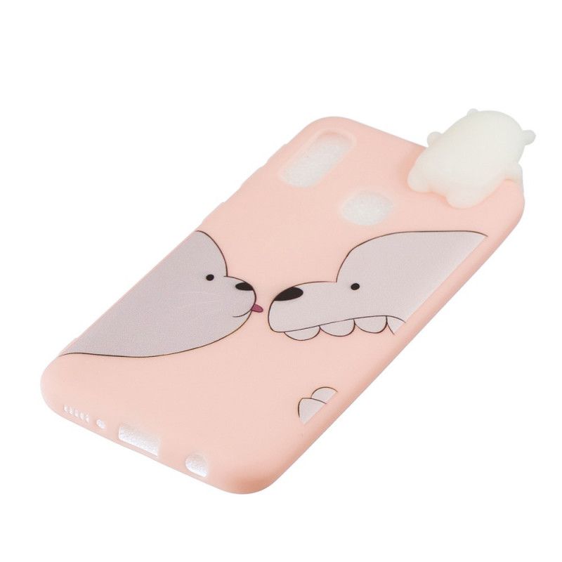 Cover Samsung Galaxy A20e Mobilcover Gaston Bjørnen 3D