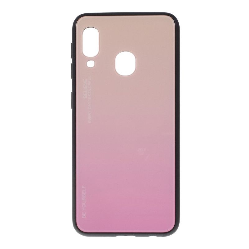 Cover Samsung Galaxy A20e Rød Galvaniseret Farve