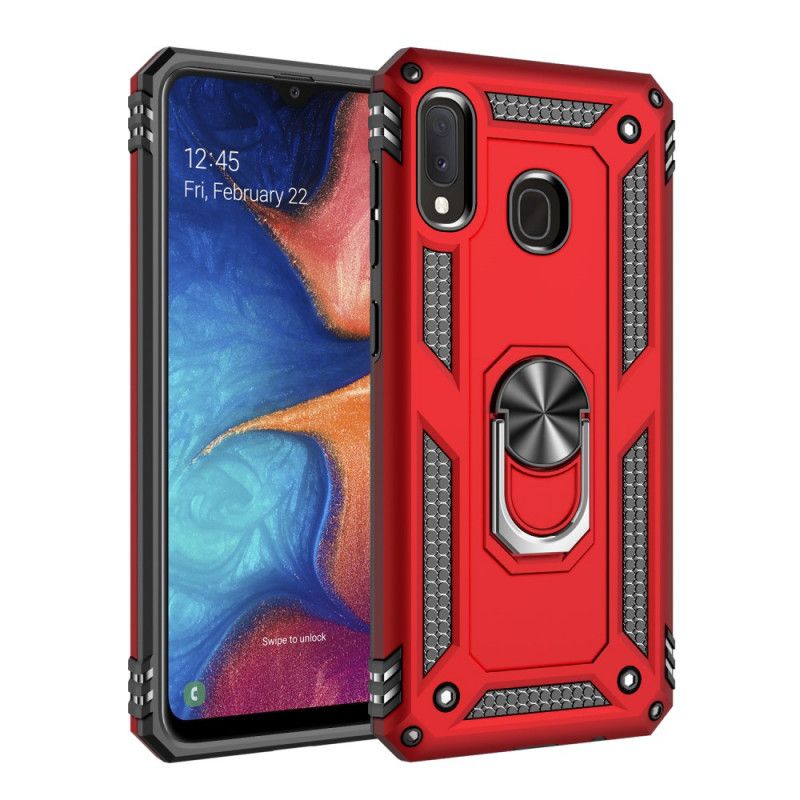 Cover Samsung Galaxy A20e Rød Premium Ring