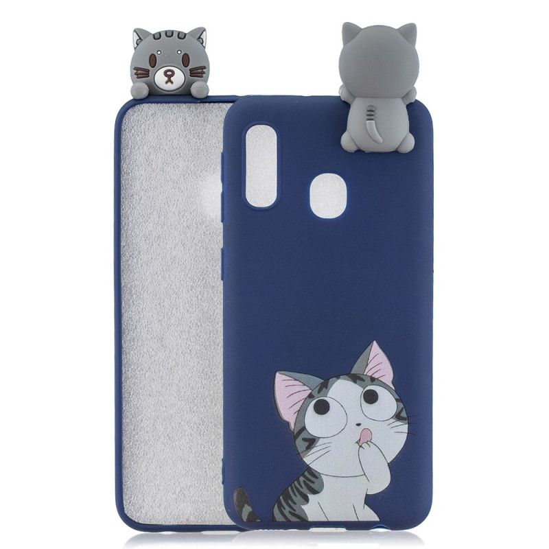 Cover Samsung Galaxy A20e Sjov 3D Kat