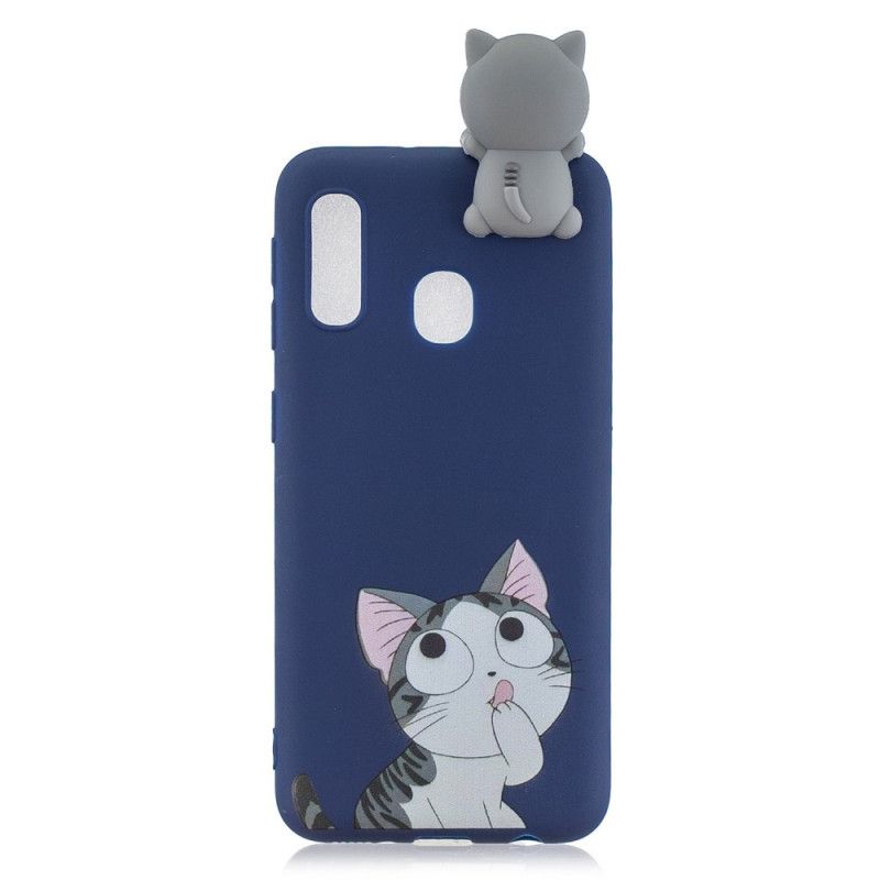 Cover Samsung Galaxy A20e Sjov 3D Kat