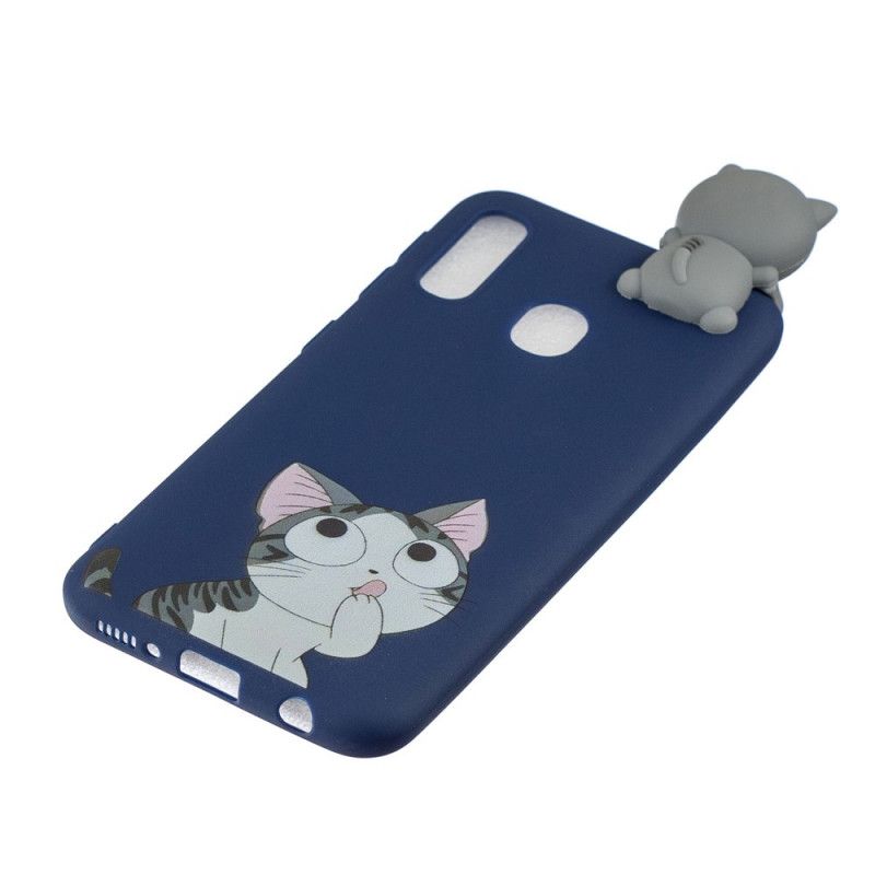 Cover Samsung Galaxy A20e Sjov 3D Kat