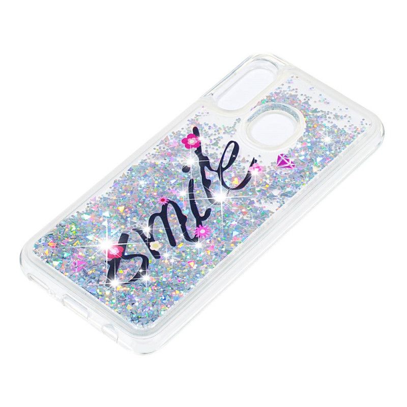 Cover Samsung Galaxy A20e Smil I Glitteret Beskyttelse