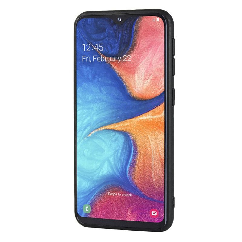 Cover Samsung Galaxy A20e Sort Dobbelt Kortholder