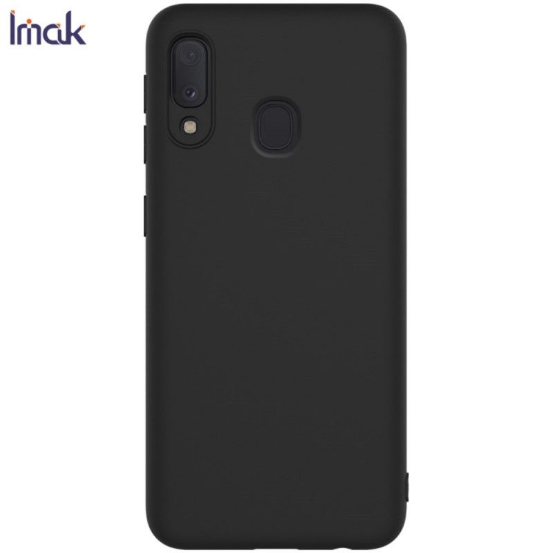 Cover Samsung Galaxy A20e Sort Frostet Imak