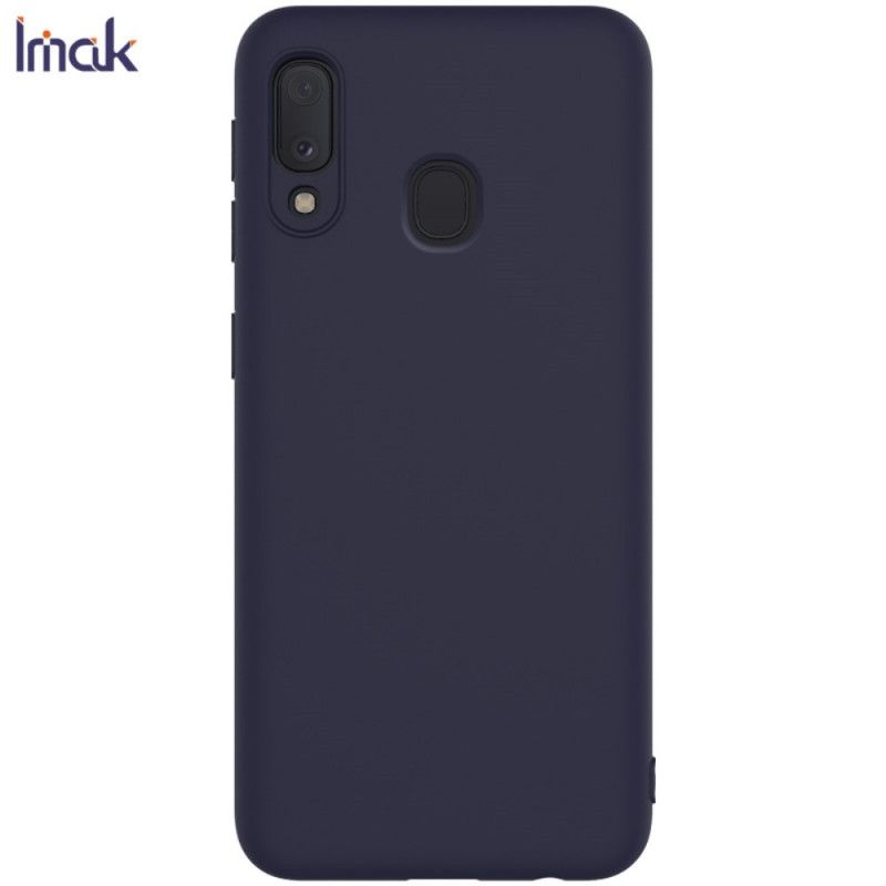 Cover Samsung Galaxy A20e Sort Frostet Imak