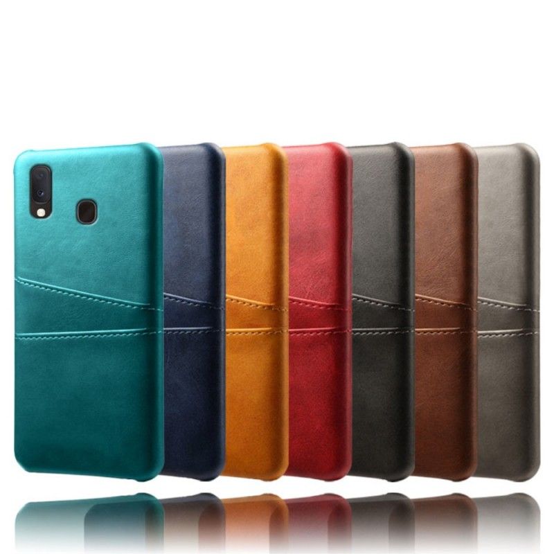 Cover Samsung Galaxy A20e Sort Kortholder