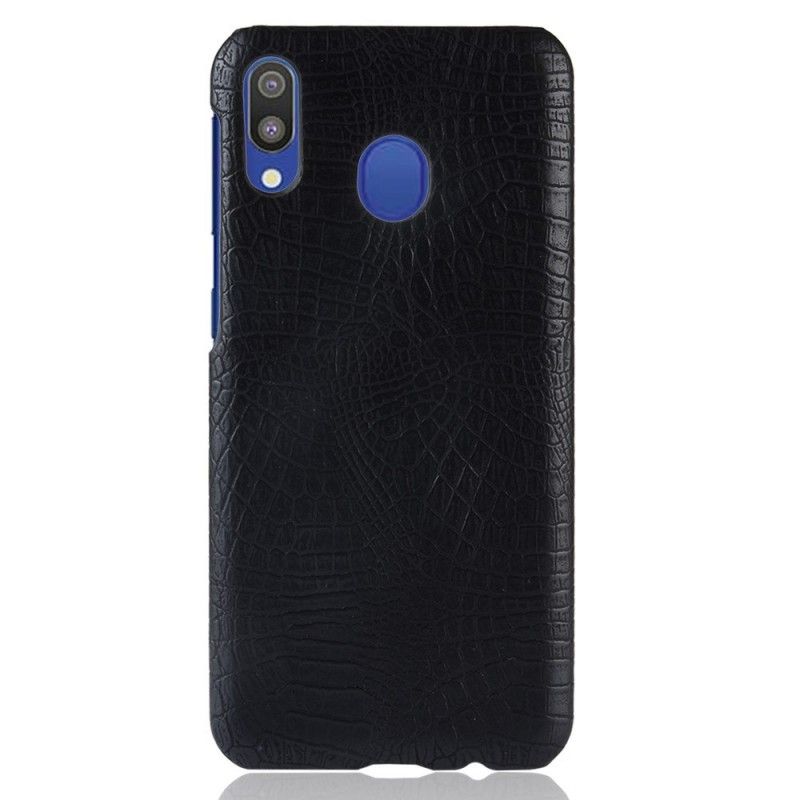 Cover Samsung Galaxy A20e Sort Krokodillehudeffekt