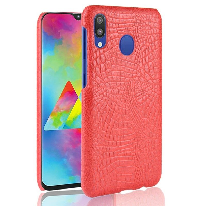 Cover Samsung Galaxy A20e Sort Krokodillehudeffekt