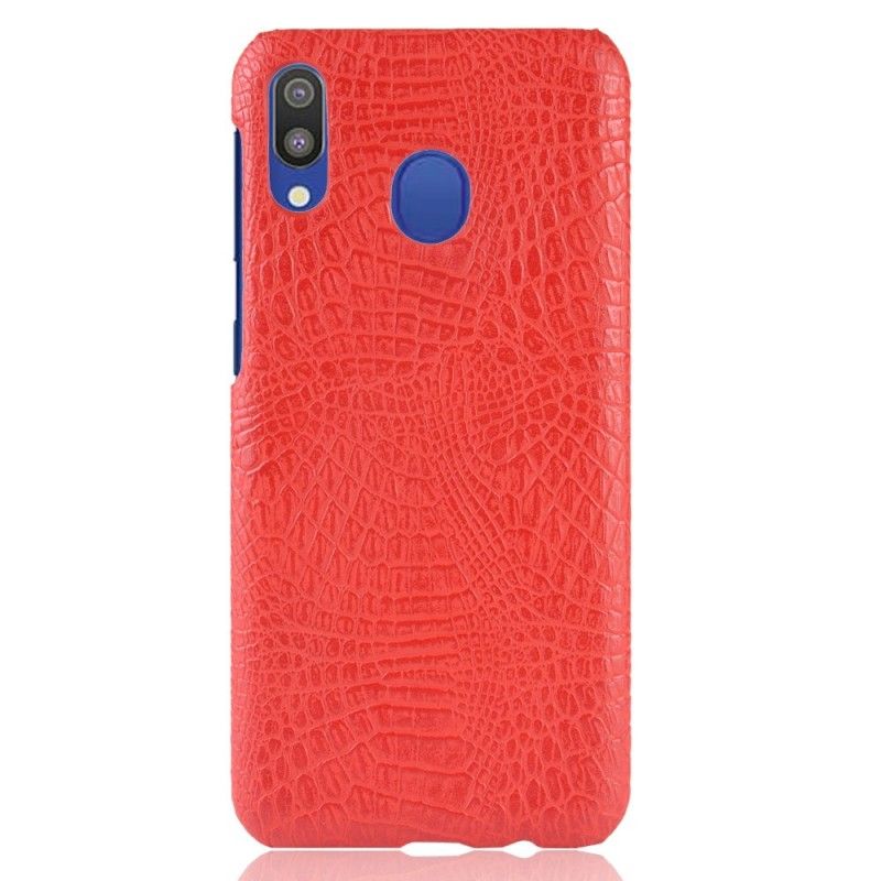 Cover Samsung Galaxy A20e Sort Krokodillehudeffekt