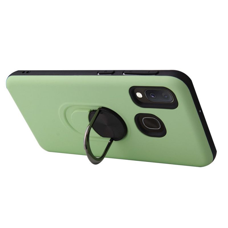 Cover Samsung Galaxy A20e Sort Silikone Kickstand Væske