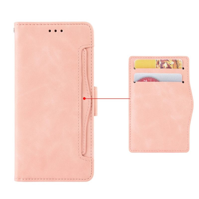 Flip Cover Læder for Samsung Galaxy A20e Sort Førsteklasses Multikort