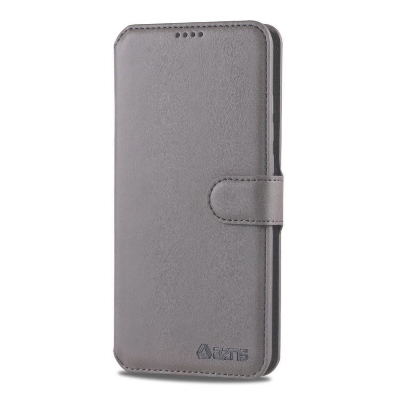 Flip Cover Læder Samsung Galaxy A20e Sort Retro Azns