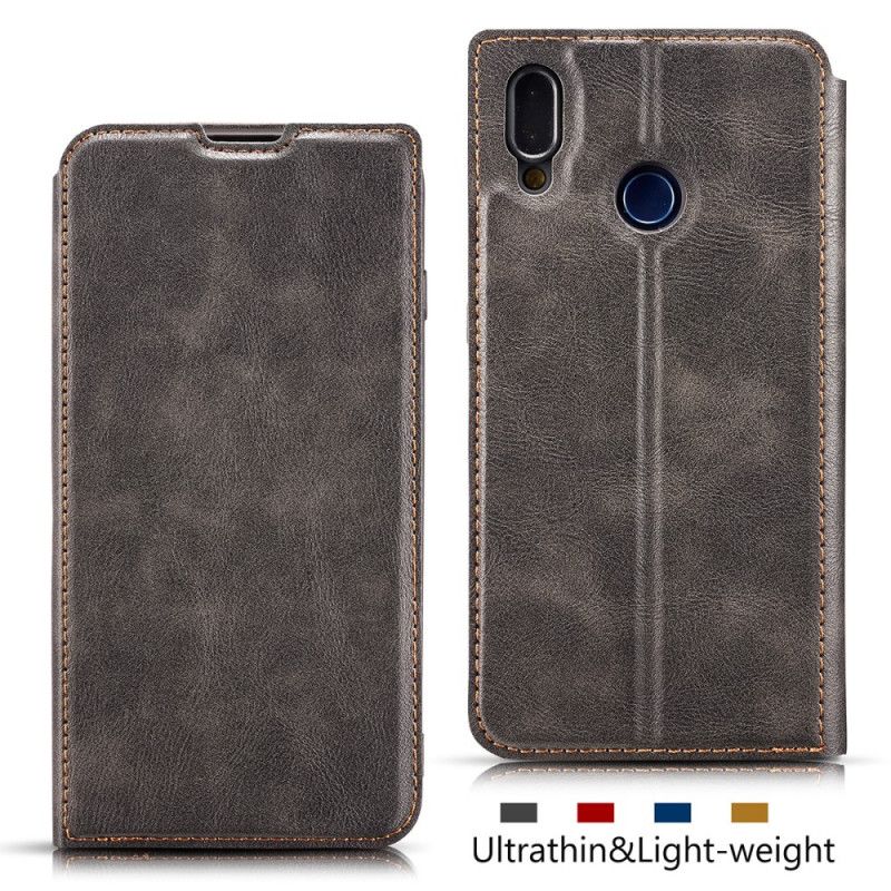 Læder Cover for Samsung Galaxy A20e Rød Ultra Finesse