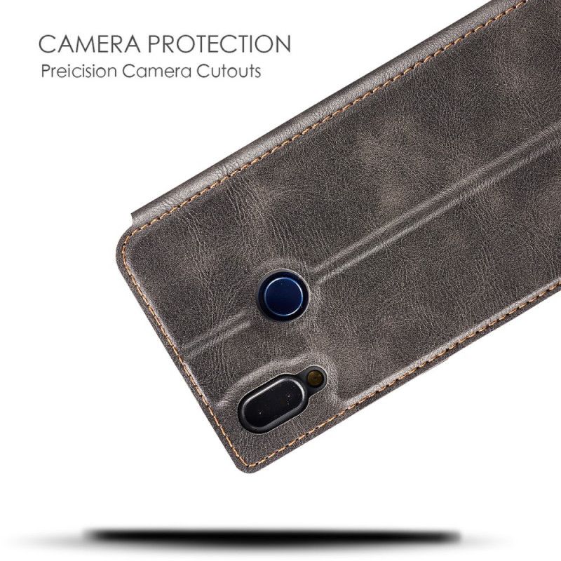 Læder Cover for Samsung Galaxy A20e Rød Ultra Finesse