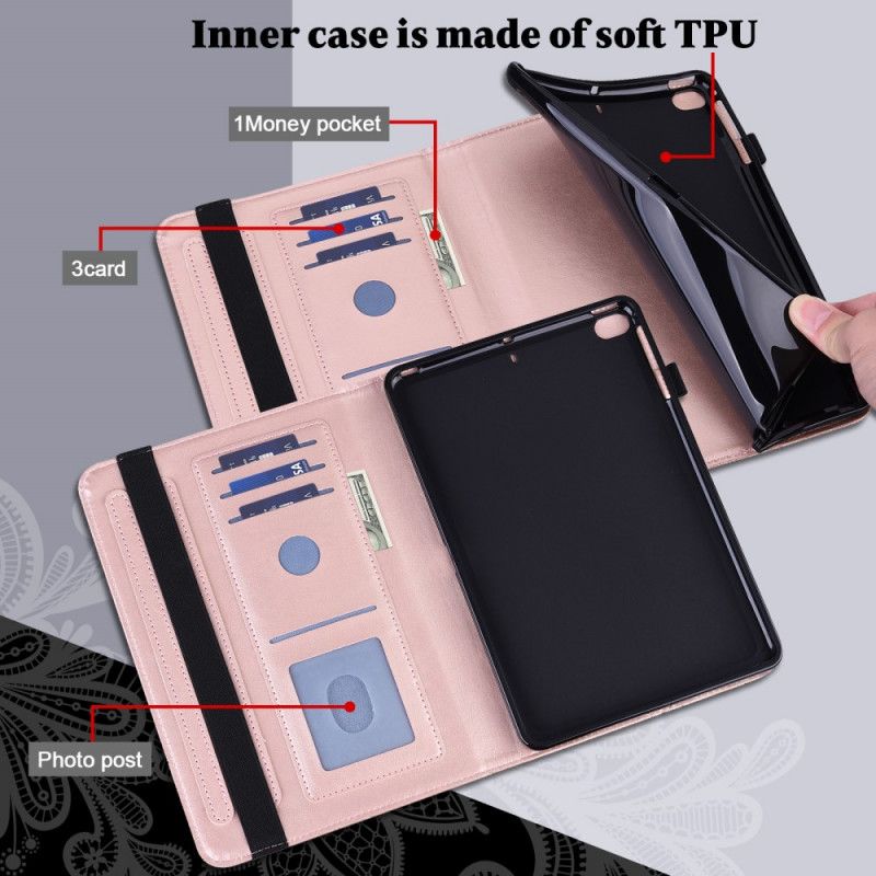 Etui Samsung Galaxy Tab A8 (2021) Blomsterdesign