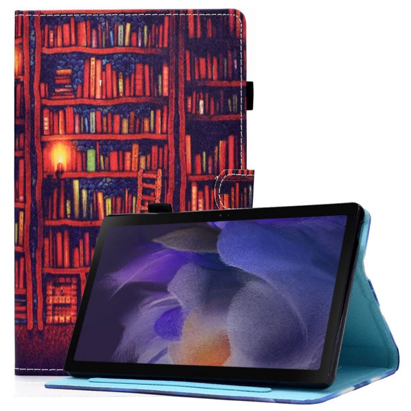 Flip Cover Samsung Galaxy Tab A8 (2021) Bibliotek