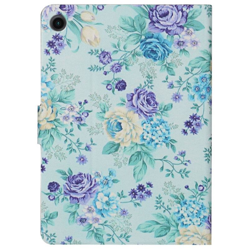 Flip Cover Samsung Galaxy Tab A8 (2021) Blomster Blomster Blomster