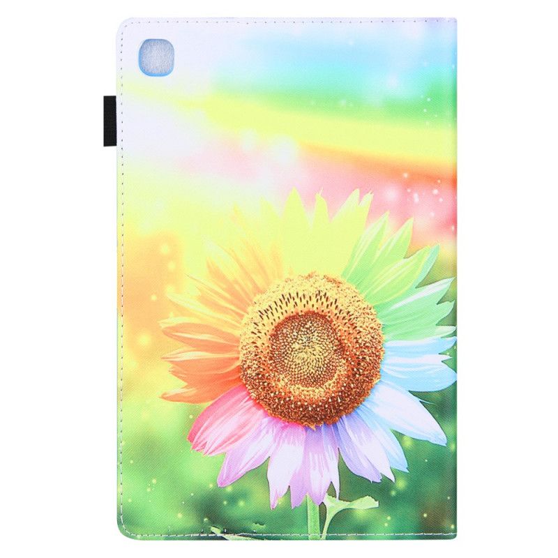 Flip Cover Samsung Galaxy Tab A8 (2021) Blomster I Solen