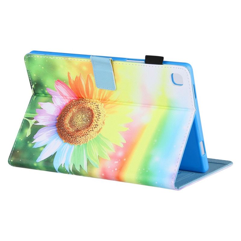 Flip Cover Samsung Galaxy Tab A8 (2021) Blomster I Solen