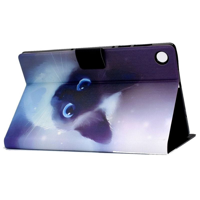 Flip Cover Samsung Galaxy Tab A8 (2021) Blue Eyes Cat