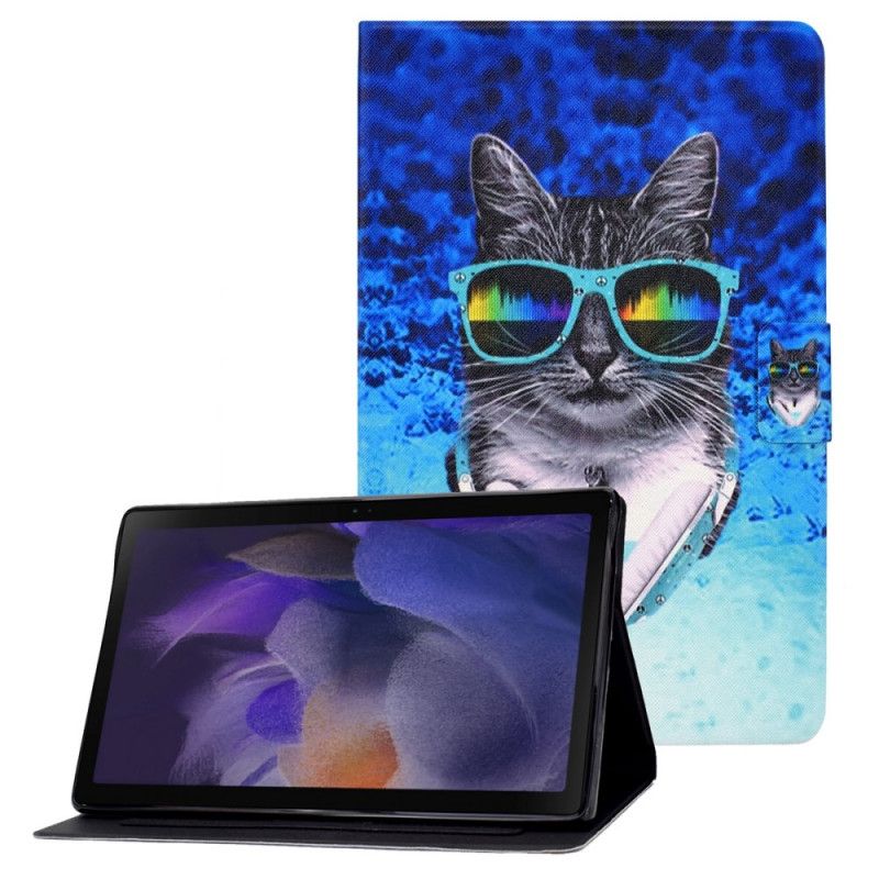 Flip Cover Samsung Galaxy Tab A8 (2021) Disco Cat