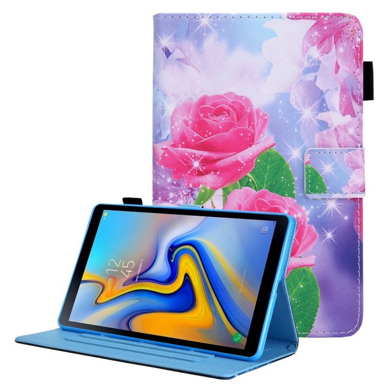 Flip Cover Samsung Galaxy Tab A8 (2021) Drømmeblomster