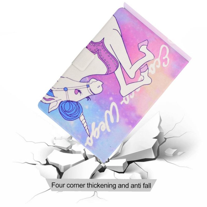 Flip Cover Samsung Galaxy Tab A8 (2021) Fantasy Unicorn