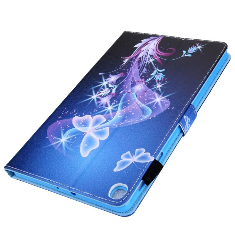 Flip Cover Samsung Galaxy Tab A8 (2021) Farverige Sommerfugle